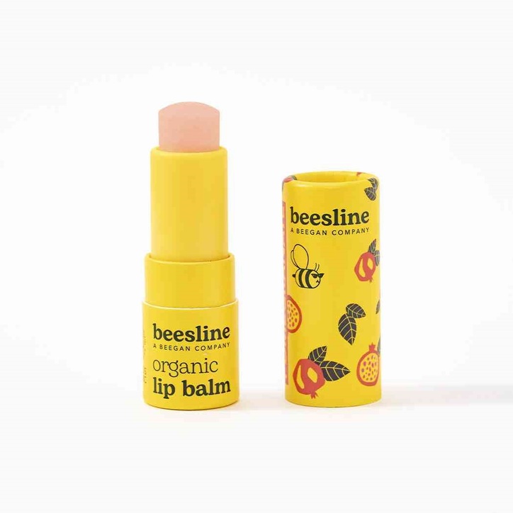 Beesline Organic Lip Balm Pomegranate 4.5g